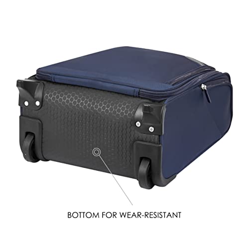Verage Carry On Underseat Luggage with Wheels & USB Port, Wheeled Spinner Bag Carry-on Luggages for Airlines, Lightweight Suitcase Men Women, Pilots and Crew