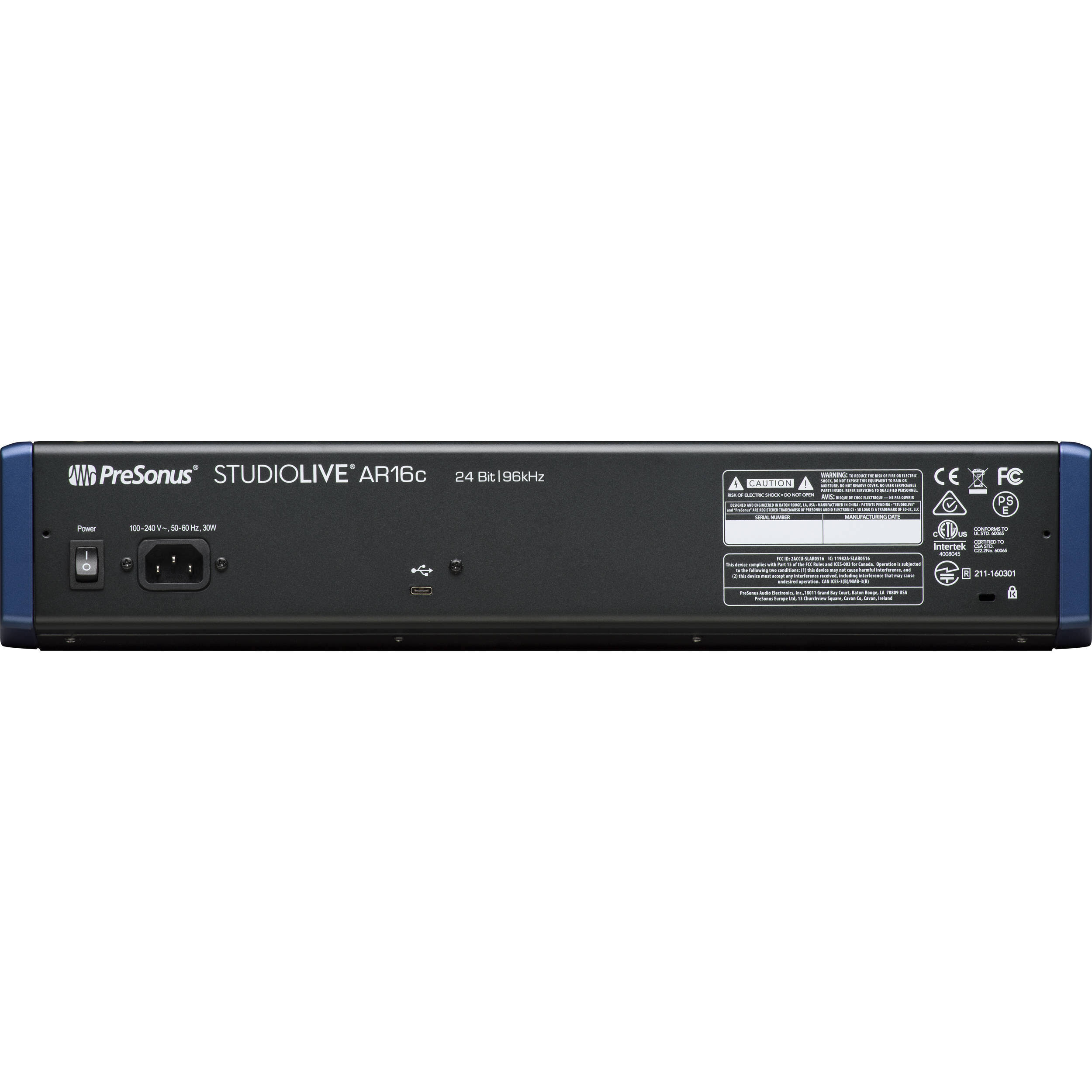 PreSonus AR16c StudioLive 16-Channel Mixer