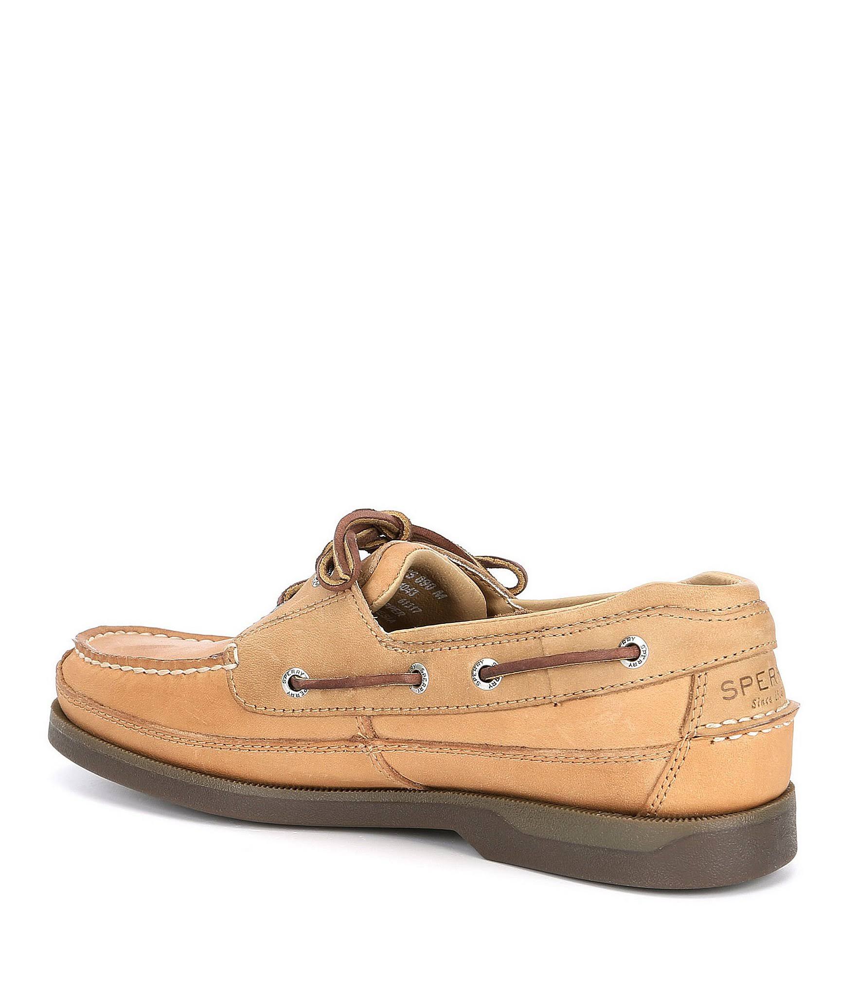 Sperry Top-Sider Mako 2-Eye Canoe Moc 8.5 Men&s Oak