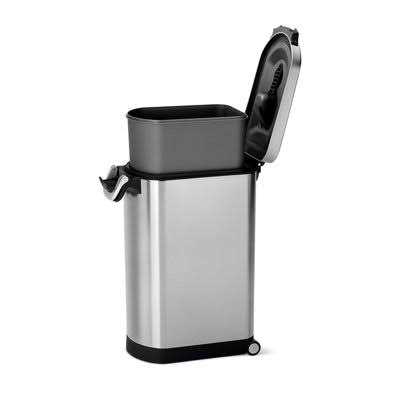 simplehuman Pet Food Can White Steel - Pet Supplies online store