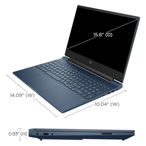 HP Victus Gaming Laptop, 15.6" FHD Display, 12th Gen 8-Core i5 12450H (Up to 4.40 GHz), GeForce RTX 3050, 32GB RAM, 1TB PCle 4.0, Backlit KB, Keypad, WiFi 6, RJ45, USB-C, PDG HDMI Cable, Win 11 Pro