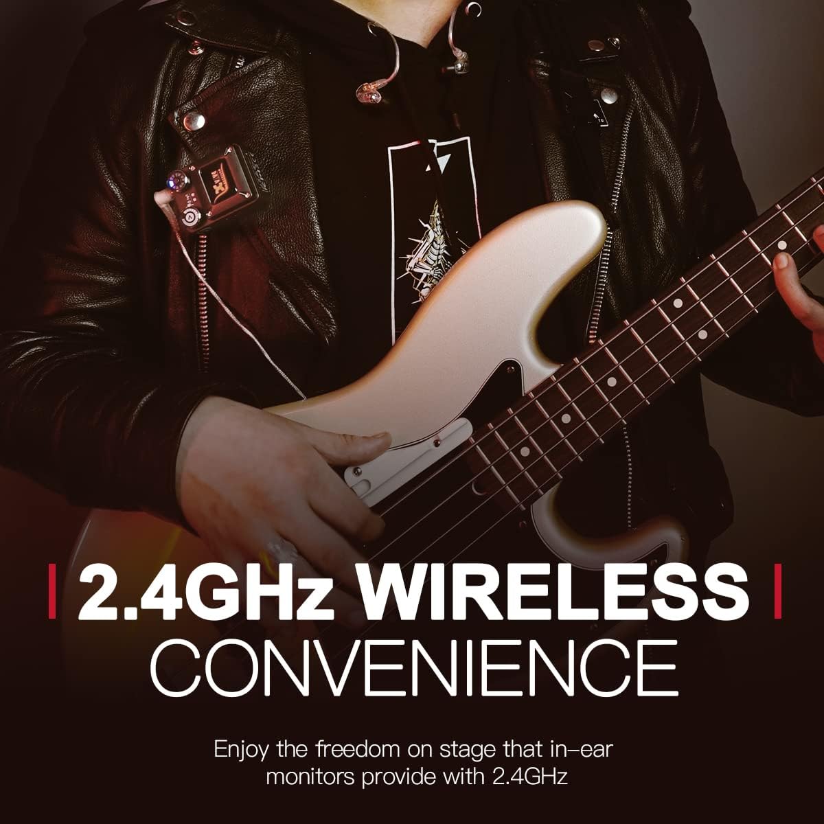 Xvive U4 Wireless in-Ear Monitoring System and Case Bundle