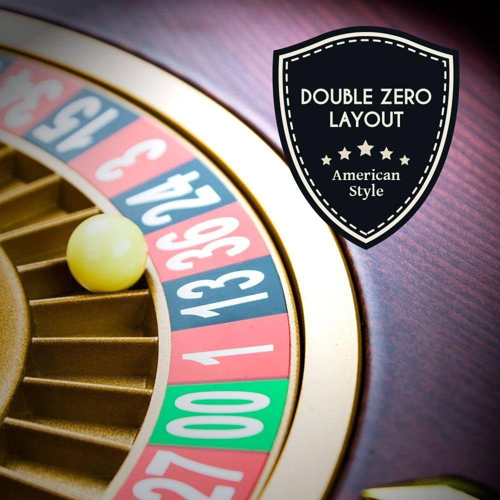 Brybelly 18x22 Casino Grade Deluxe Wooden Roulette Wheel