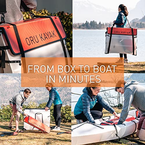 Oru Kayak Foldable Kayak Coast XT | Stable, Durable, Lightweight - Lake, River, and Ocean Kayaks - Advanced - Size (unfolded)