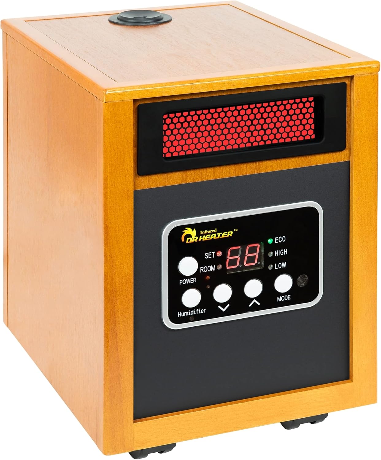Dr. Infrared Heater Portable Space Heater with Humidifier, 1500-Watt