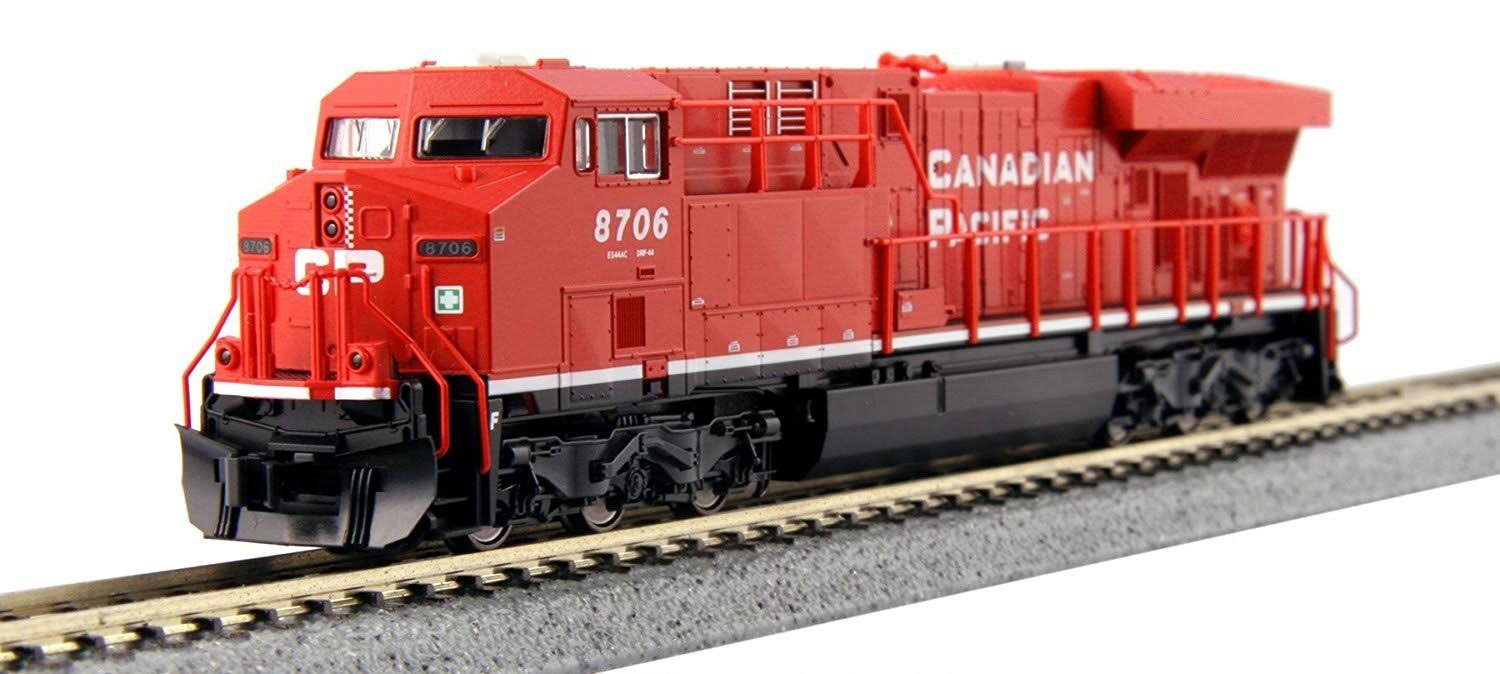 Kato USA Model Train Products GE ES44AC GEVO Canadian Pacific #8706