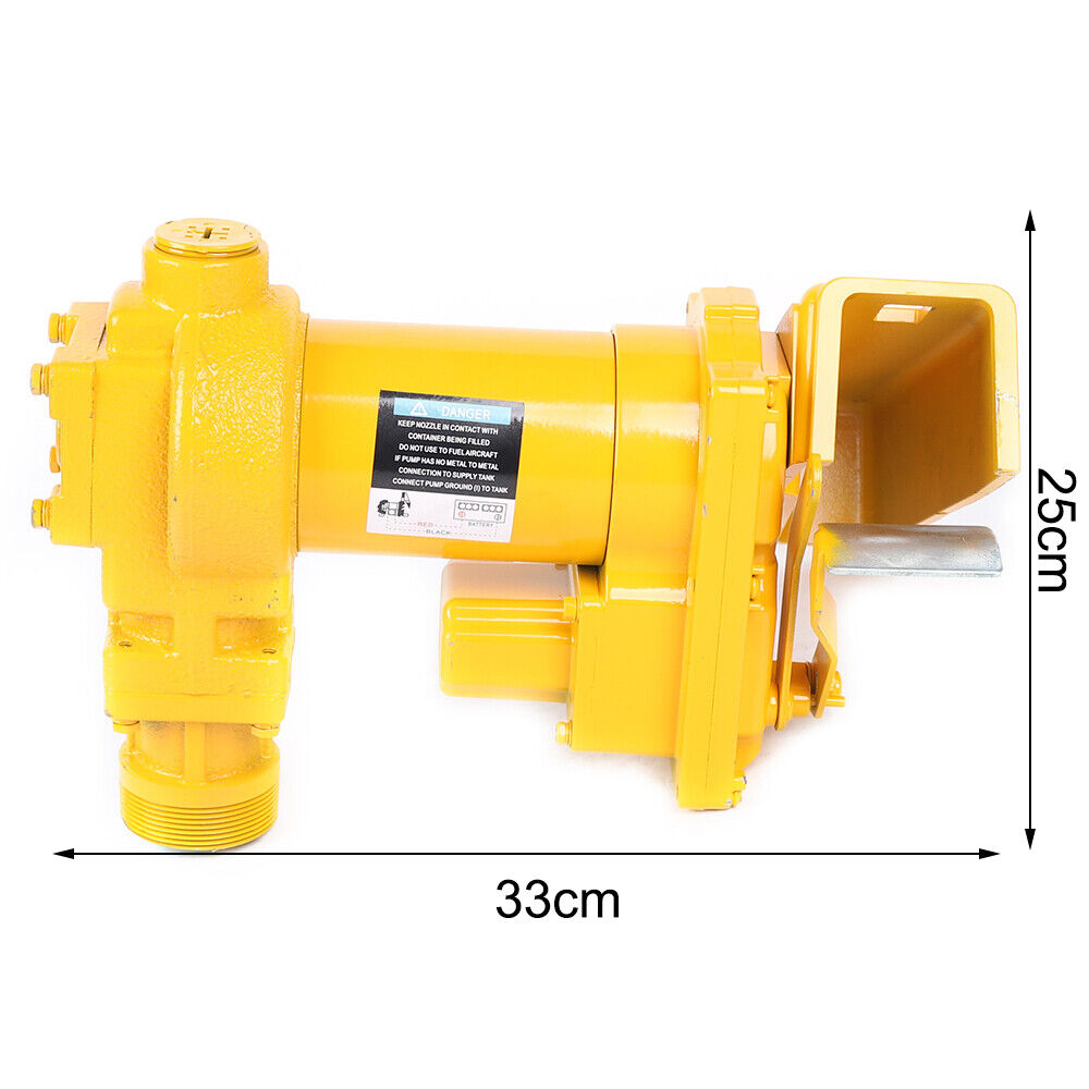 DC12V 20GPM Gasoline Fuel Transfer Pump Gas Diesel with Nozzle Kit Portable 375W 12V 20GPM Gasoline Fuel Transfer Pump Gas Diesel w/ Nozzle Kit Portable 375W