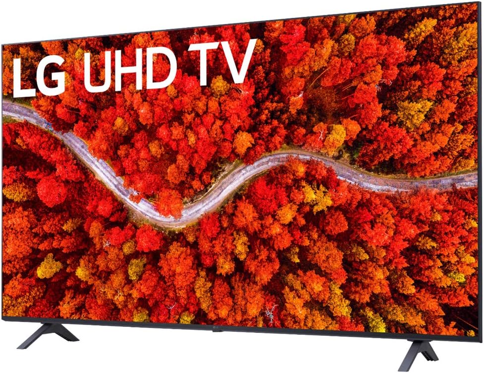 LG 65UP8000PUA 65UP8000PUR 65 Inch Series 4K Smart UHD TV 2021 Bundle with Premiere Movies Streaming 2020 + 37-100 Inch TV Wall Mount + 6-Outlet Surge Adapter + 2X 6FT 4K HDMI 2.0 Cable