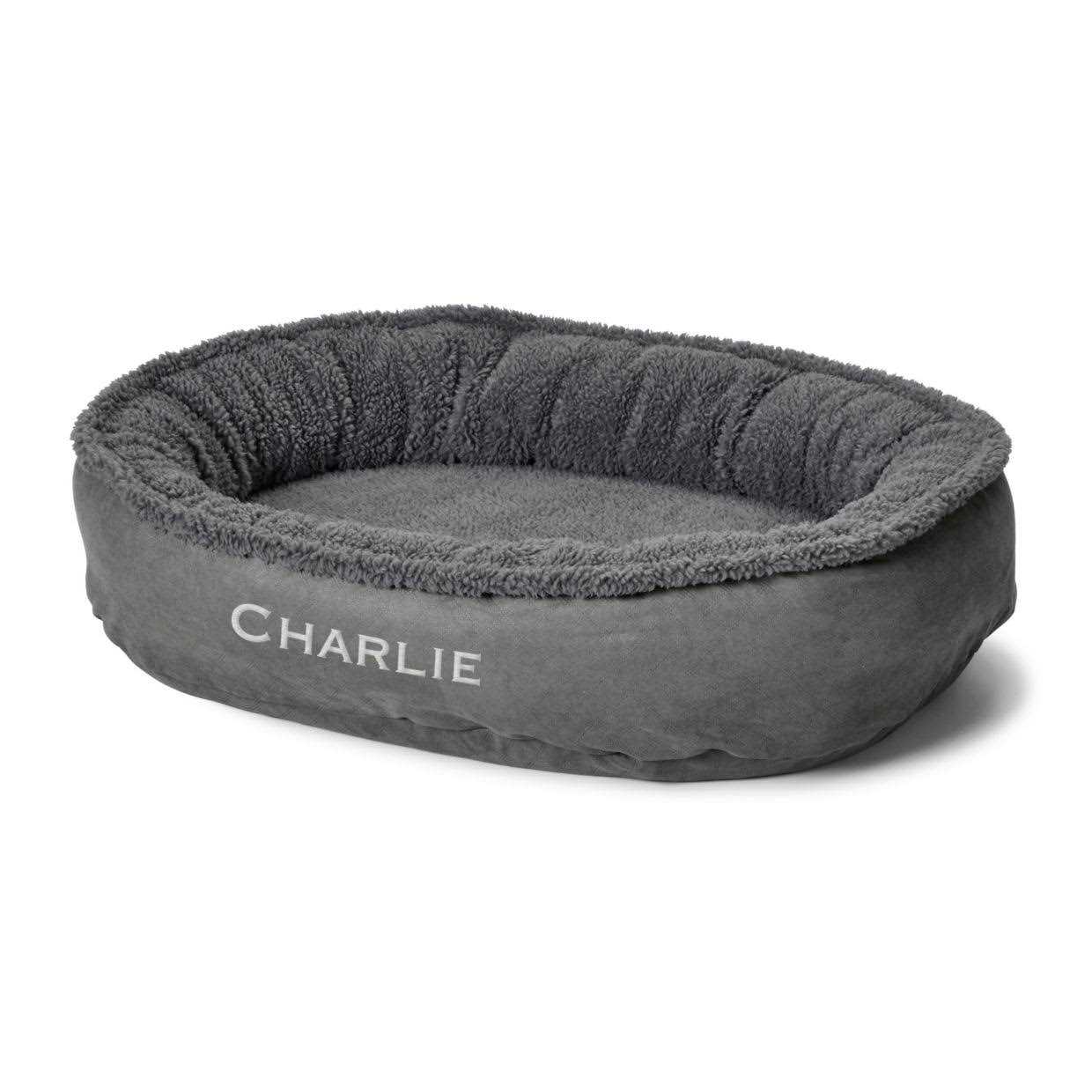 Orvis ComfortFill-Eco Wraparound Dog Bed with Fleece - Pet Supplies online store