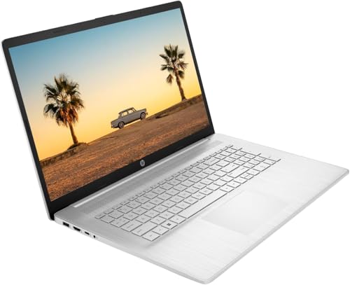HP 2024 Newest 17 Laptop for Business and Students, 17.3" HD+ Display, AMD Ryzen 5 7530U(up to 4.5GHz), 8GB RAM, 256GB SSD, Wi-Fi 6, Windows 11 Pro, with Microsoft Office Lifetime License