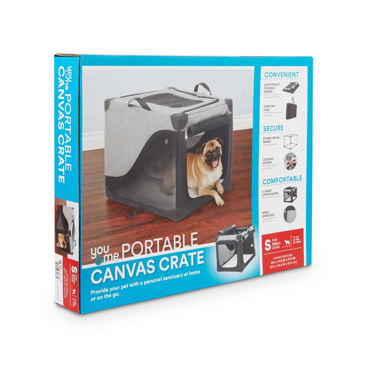 EveryYay Canvas Dog Crate - Pet Supplies online store