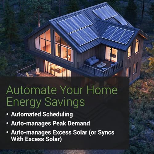 Emporia Gen 3 Smart Home Energy Monitor with 16 50A Circuit Level Sensors | Home Energy Automation and Control | Real Time Electricity Monitor/Meter | Solar/Net Metering