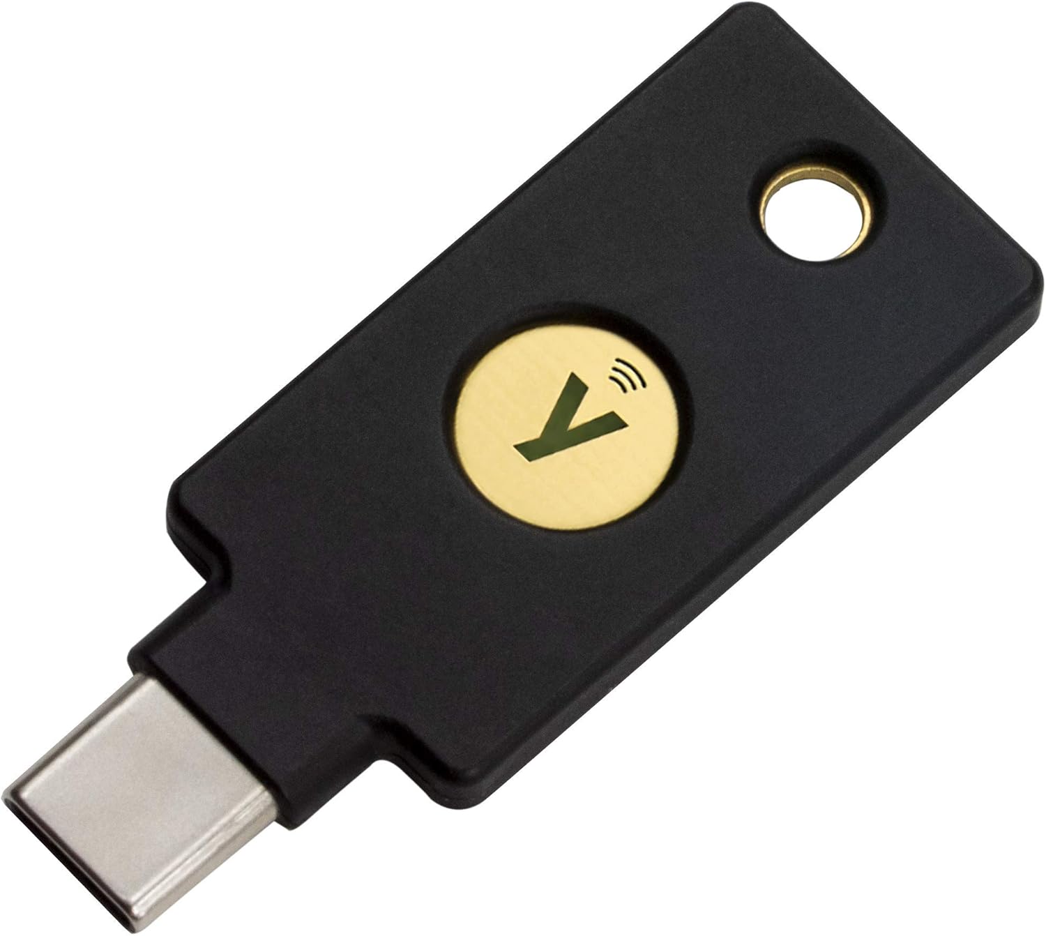 Yubico - YubiKey 5C Nano - Two Factor Authentication USB Security Key, Fits USB-C Ports - Protect Your Online Accounts with More Than a Password, FIDO Certified USB Password Key, Extra Compact Size