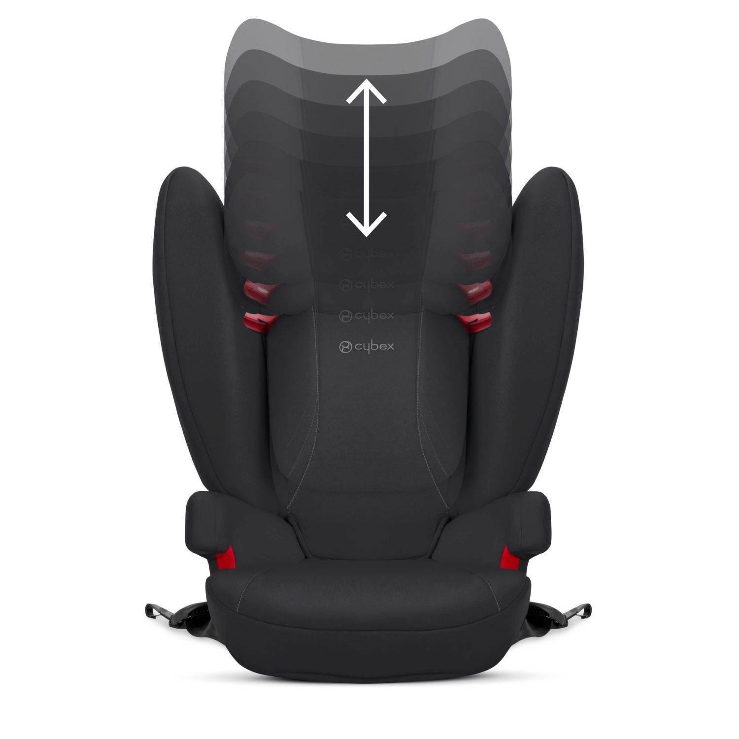 Cybex Solution B-fix Booster Car Seat - Volcano Black