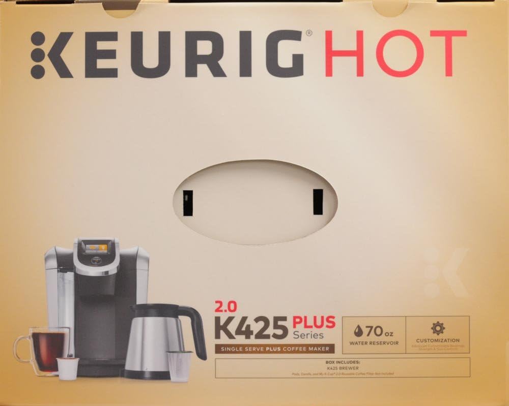 Keurig Hot 2.0 K425 Plus Series Single-serve Coffee Maker