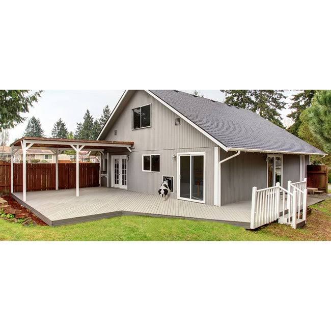 PlexiDor Performance Pet Door Large Wall Mount White