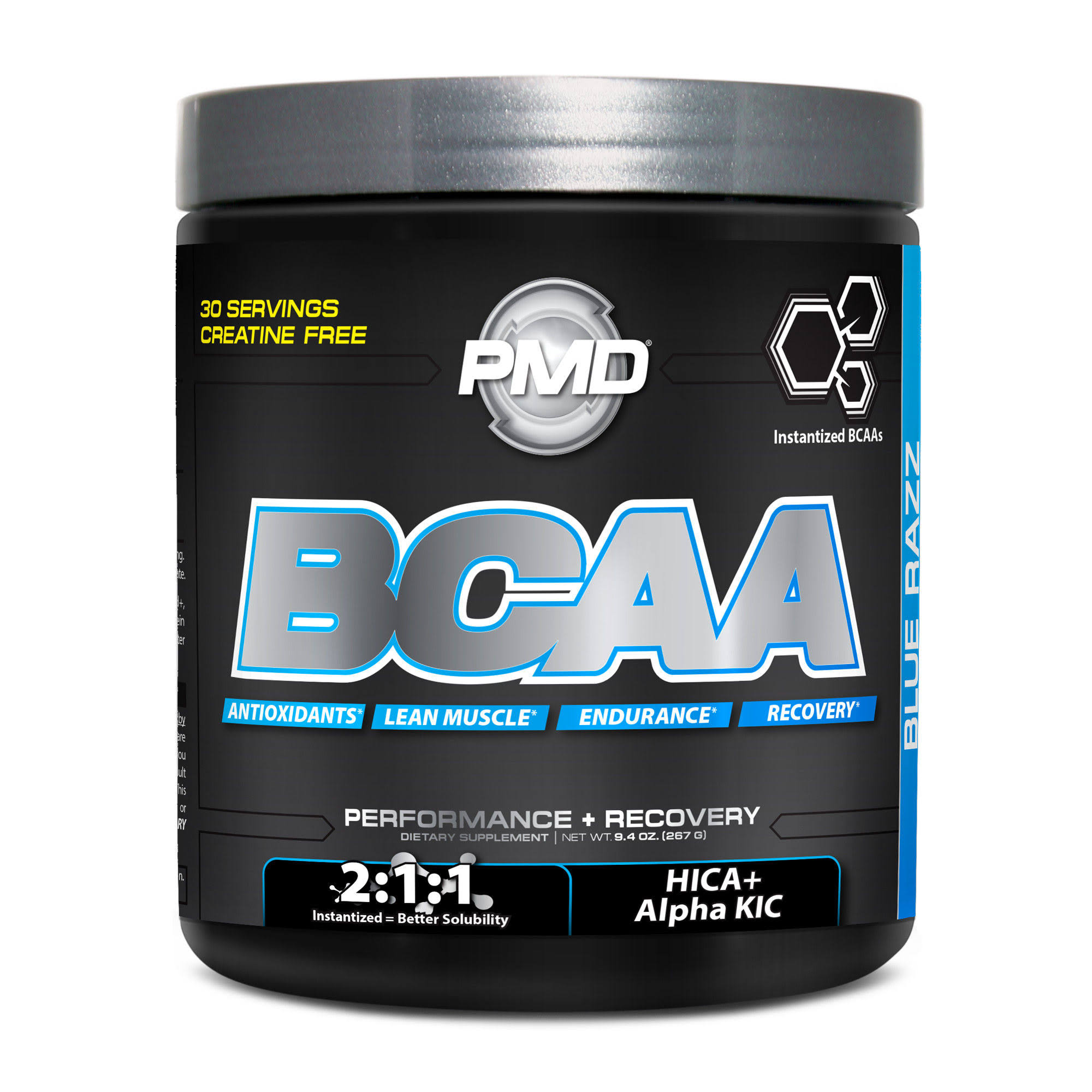 PMD BCAA Amino Acids for Performance Recovery Endurance Blue Razz