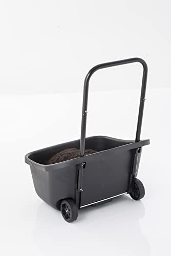 Maze 65 Gallon Two Stage Compost Tumbler with Large Double Doors and Open Frame, Black and Green