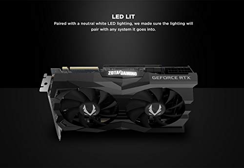 ZOTAC Gaming GeForce RTX 2070 Super Mini 8GB GDDR6 256-Bit 14Gbps Gaming Graphics Card, Ice Storm 2.0, Super Compact, ZT-T20710E-10M