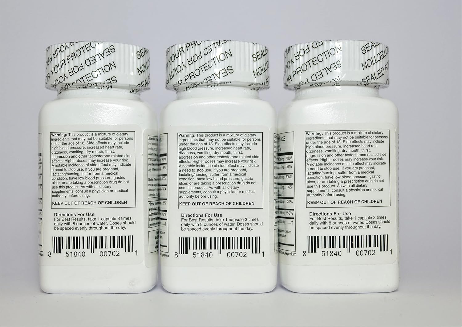 Deca 200 - Strength & Size, Muscle Recovery, Joint Protection - Capsules - 3 Month Supply - 3 Count