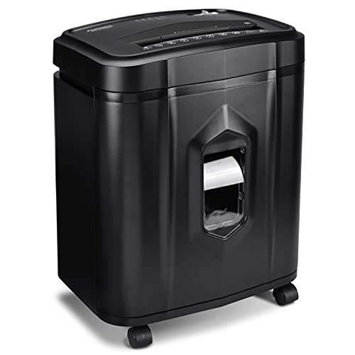Aurora AU120MA 120-Sheet Auto Feed High Security Micro-Cut Paper Shredder / 30 Minutes (Black)