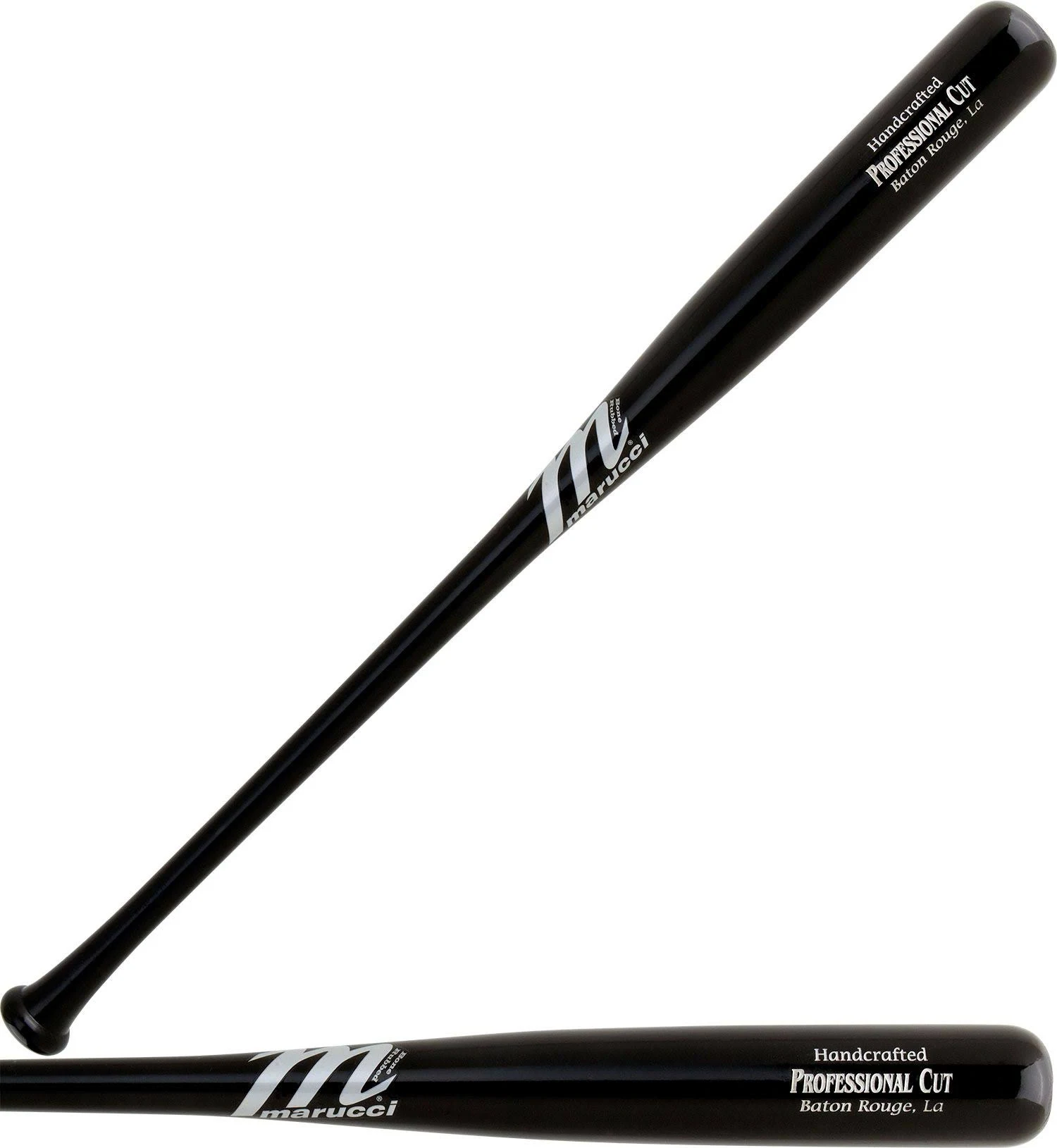 Marucci Pro Cut MCMBBCULL Adult Maple Baseball Bat - Black