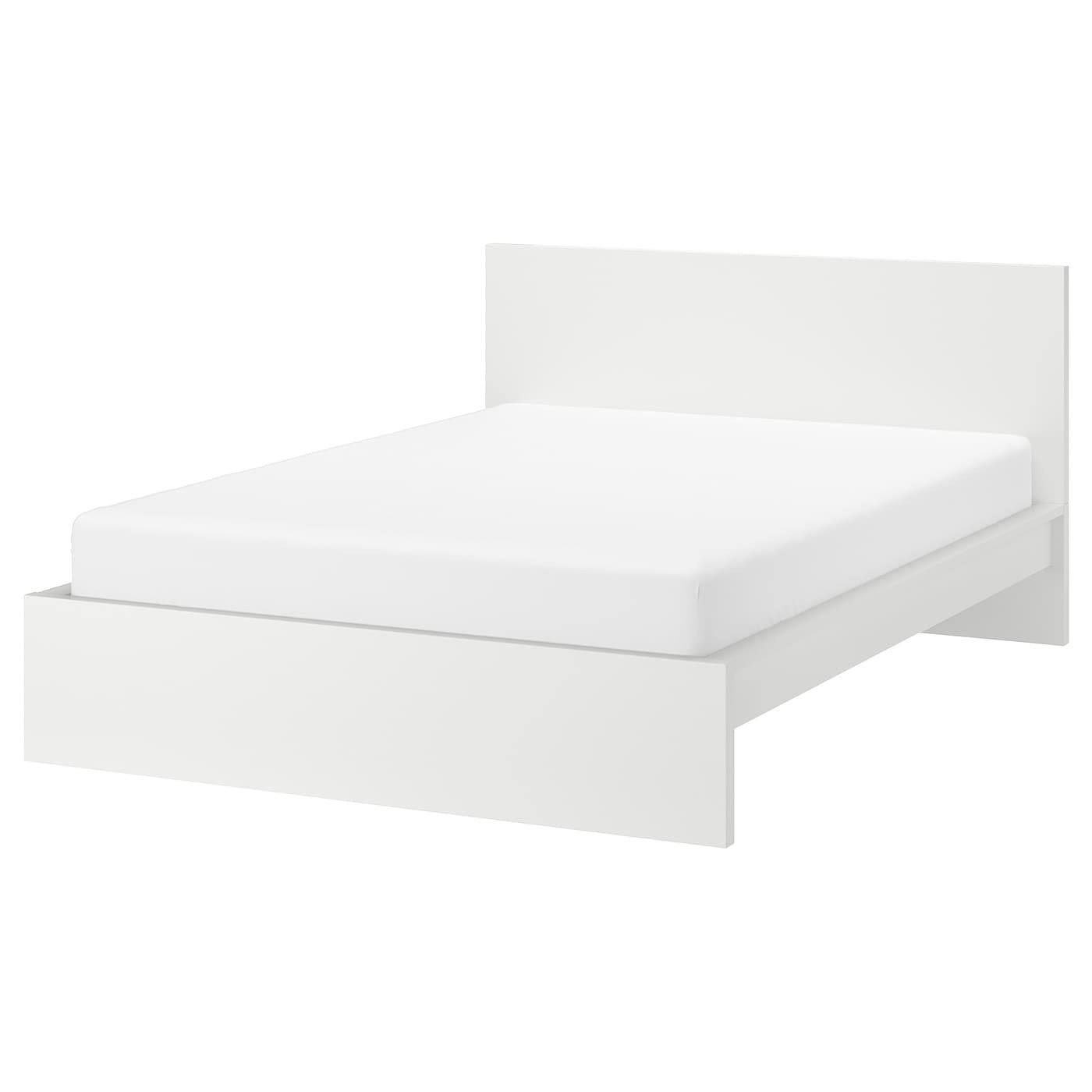 IKEA - Malm Bed Frame, High, White, Full