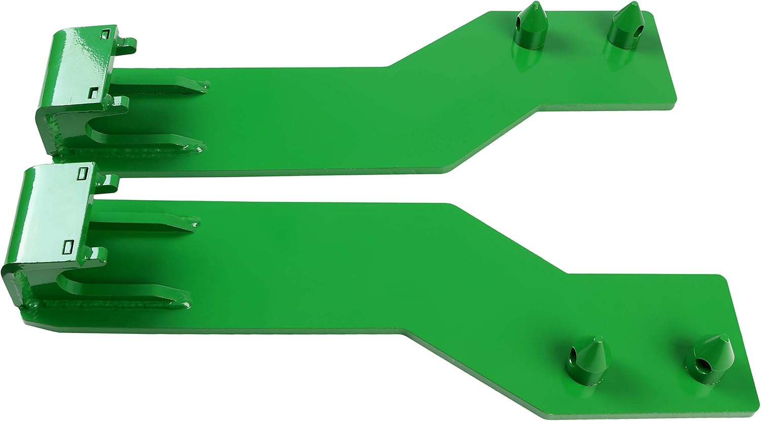 ECOTRIC Compatible with John Deere Tractor Loaders Tractor Loader Quick Tach Weld On Mounting Brackets
