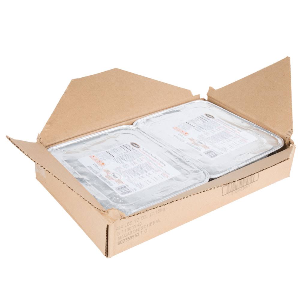 Stouffer&s Macaroni and Cheese 4.75 lb. Tray - 4/Case