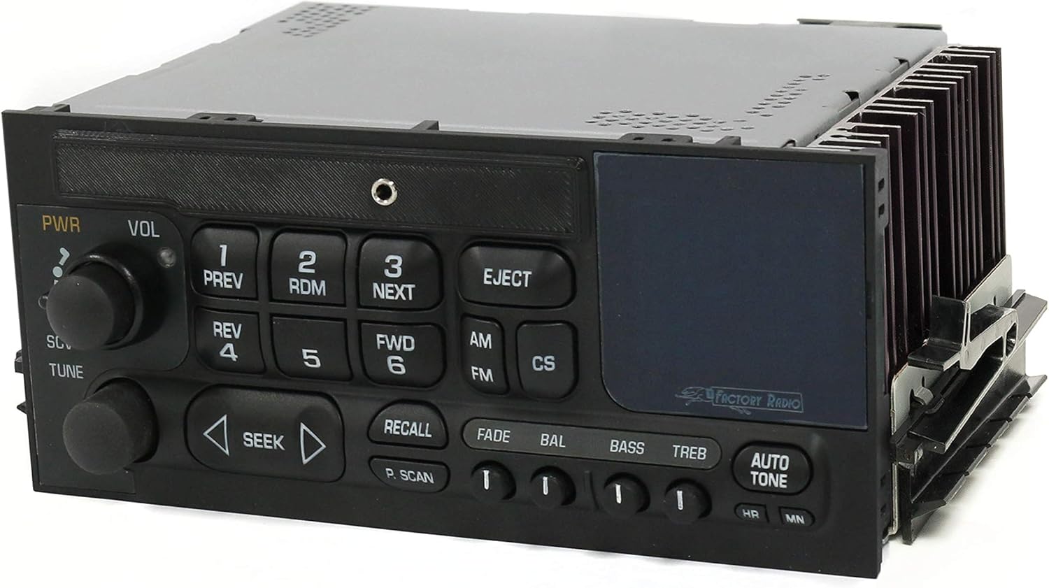 1 Factory Radio New AM FM Radio w Aux Input Compatible with 1995-2005 GMC Chevy Chevrolet Truck Van
