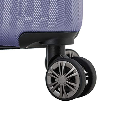 Traveler's Choice Dana Point Hardside Expandable Luggage with Spinner Wheels, Rose Gold, 2-Piece Set