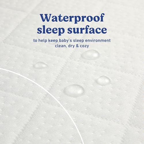 Graco 6-Inch Dual-Comfort Crib & Toddler Mattress - GREENGUARD Gold, CertiPUR-US Certified Foam, 2-Sided Mattress Fits Crib & Toddler Bed, Waterproof Sleep Surface