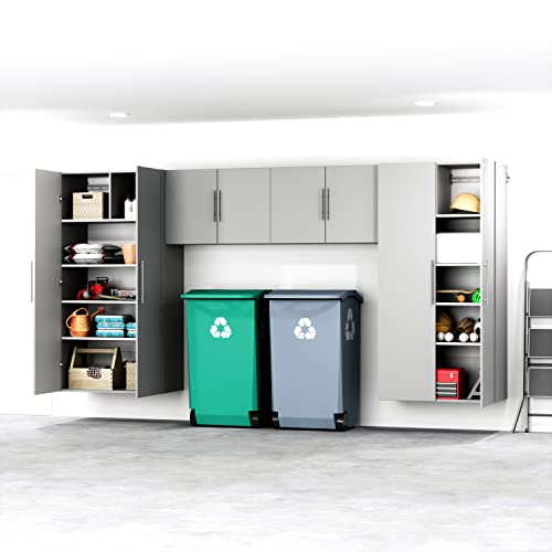Prepac HangUps Upper Storage Cabinet - Elegant and Spacious Wall Cabinets to Maximize Your Storage, 36" Size, Classic White Finish