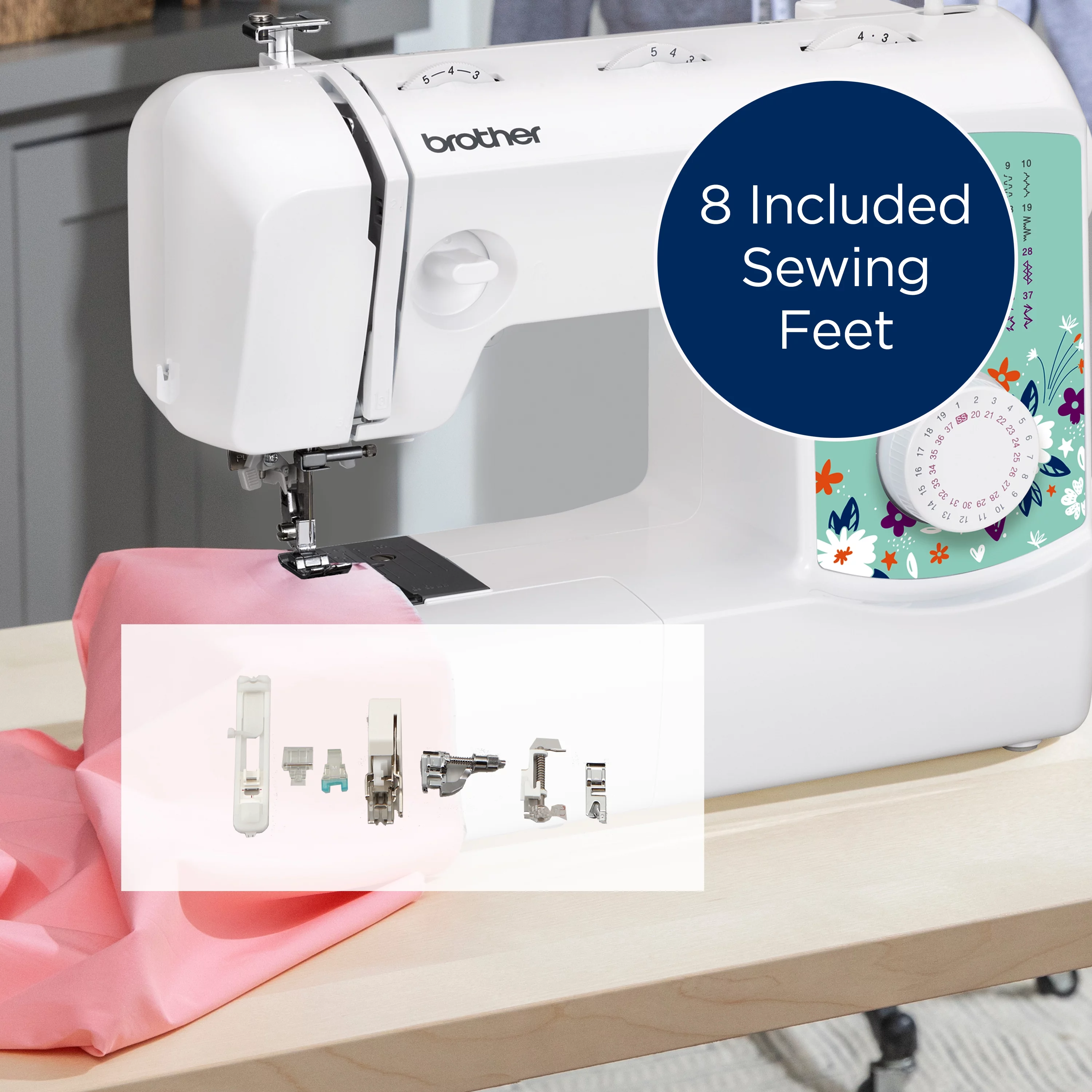Brother GQ3700 Sewing & Quilting Machine with Built-in Stitches & Wide Table