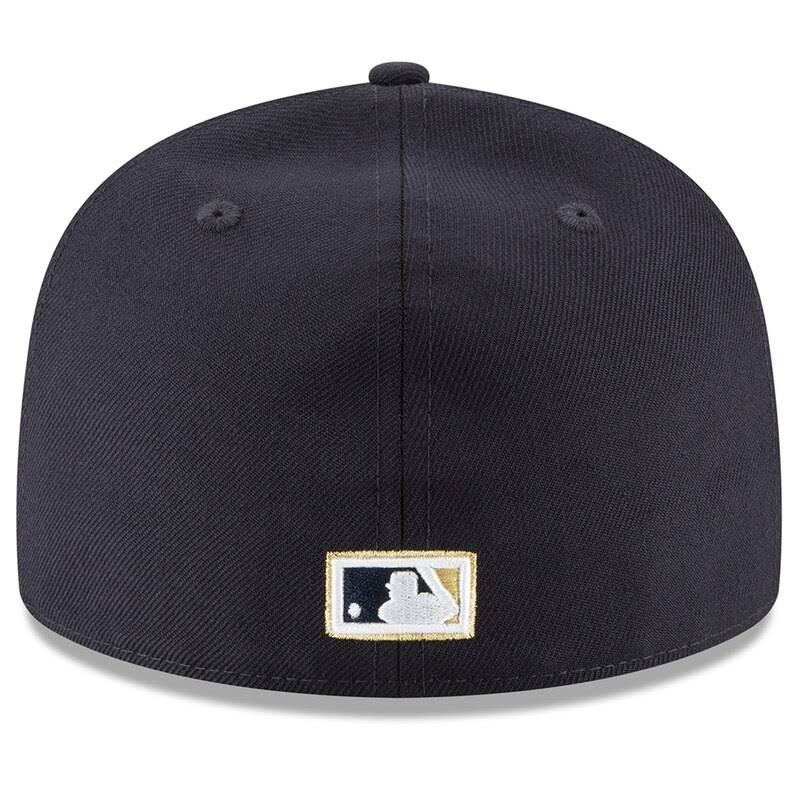 Houston Astros Fitted New Era 59FIFTY Wool Cooperstown Navy Hat Cap 7 5/8