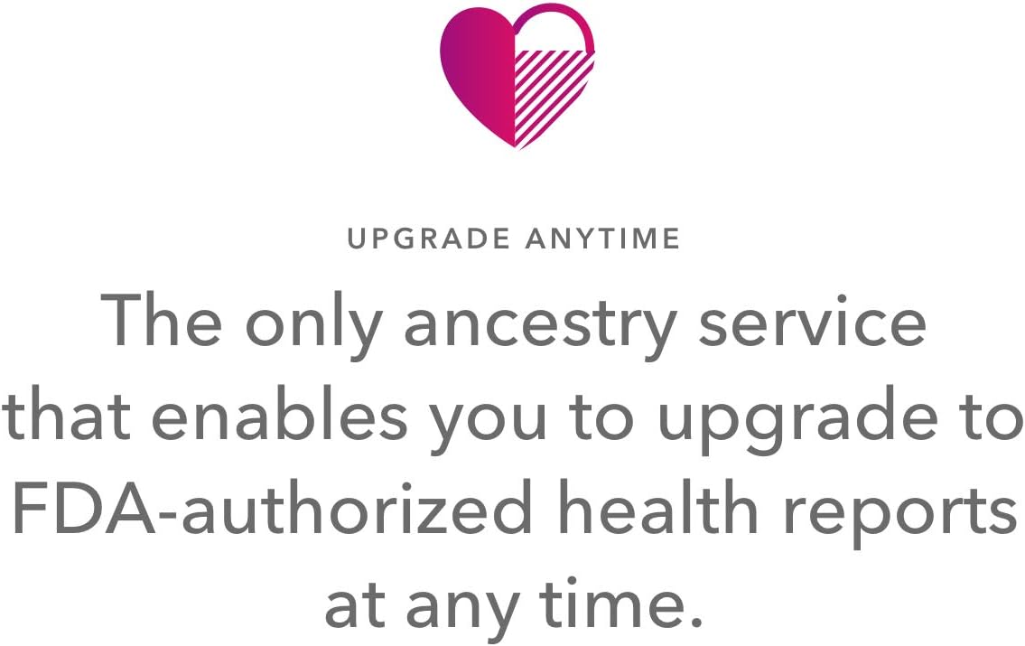 23andMe Ancestry + Traits Service: Personal Genetic DNA Test with 2000+ Geographic Regions, Family Tree, DNA Relative Finder, and Trait Reports Pack of 2