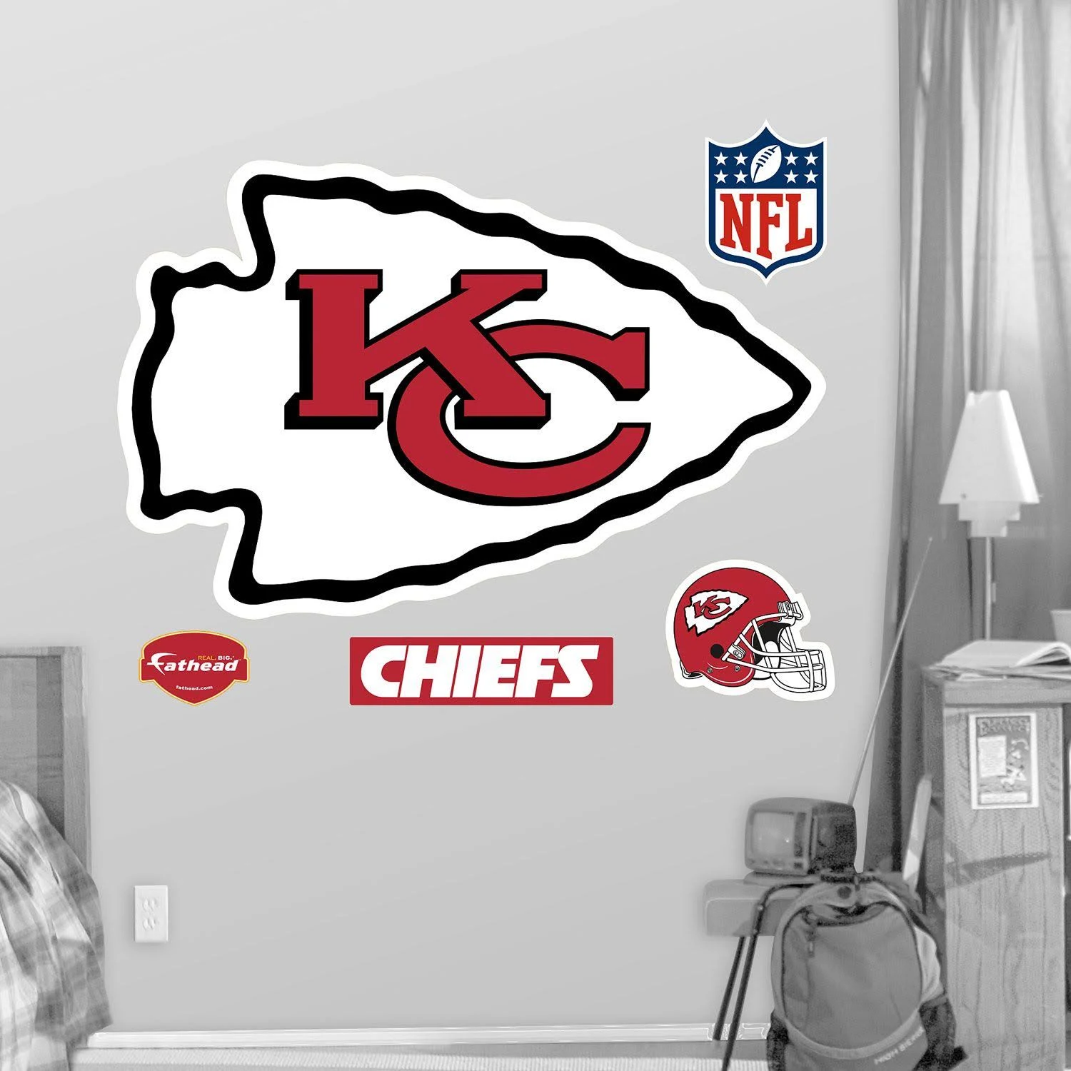 Kansas City Chiefs Logo Fathead