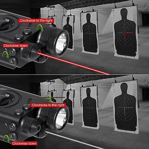 Rechargeable Infrared IR Laser+ Visible Laser Sight + 1200 Lumens White LED Flashlight with Remote Pressure Switch, Compatible with AEG GBB CQB