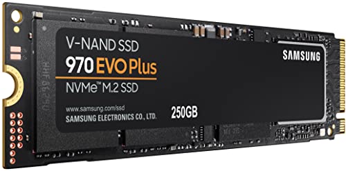 SAMSUNG 970 EVO Plus SSD 1TB NVMe M.2 Internal Solid State Drive w/ V-NAND Technology, Storage and Memory Expansion for Gaming, Graphics w/ Heat Control, Max Speed, MZ-V7S1T0B/AM