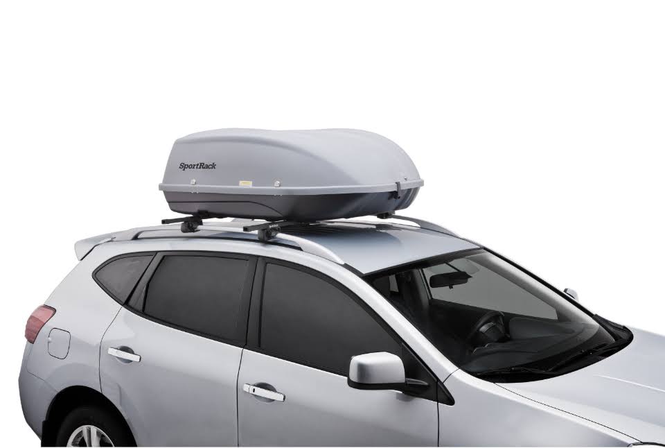 Rooftop Thule Roof Cargo Box Case SUV Car Storage Organizer Cover Carrier Rack