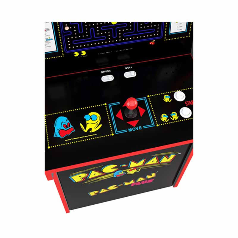 Arcade1Up Pac-Man Arcade Cabinet with Riser