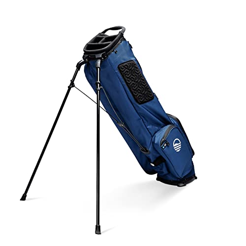 Sunday Golf El Camino Bag - Lightweight Sunday Golf Bag with Strap and Stand – Easy to Carry – Golf Stand Bag for The Driving Range, Par 3 and Standard Courses, 3.9 pounds