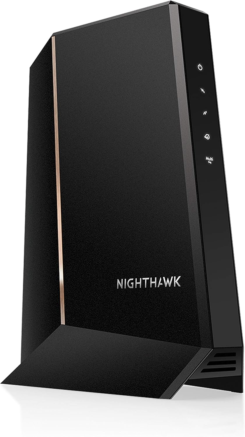 NETGEAR Nighthawk Multi-Gig Cable Modem CM2000 - Compatible with all Cable Providers incl. Xfinity, Spectrum, Cox | For Cable Plans Up to 2.5Gbps | DOCSIS 3.1