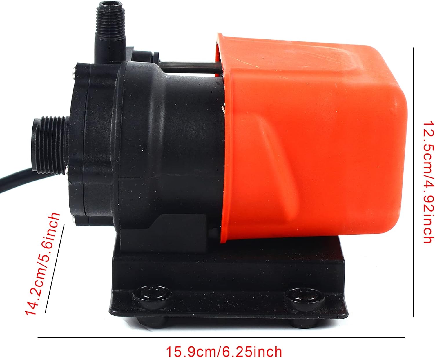 Air Conditioning Magnetic Pump, Marine Air Conditioner Magnetic Drive Circulation Pump 110-115V Boat Waterproof, Wet and Dry Dual-Use with Excellent Sealing