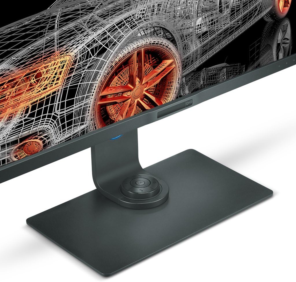BenQ PD2705U 27 inch 4K UHD IPS Monitor USB-C, 99% sRGB and Rec.709, HDR10, Ergonomic Design, Eye-Care, Built-in Speakers