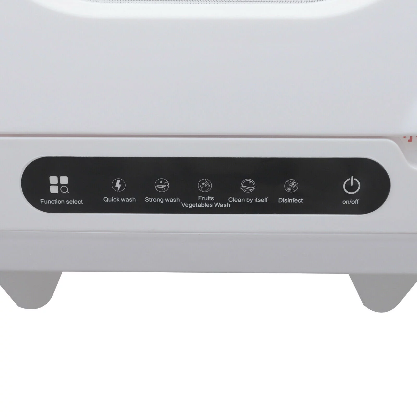 Oukaning Portable Countertop Dishwasher 5 Washing Programs and Air-Dry Functio 2-6 Place Setting Capacity