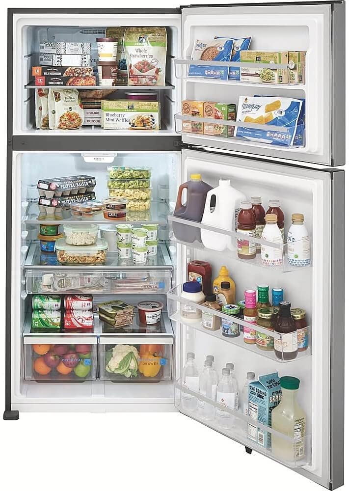 20.0 cu. ft. Top Freezer Refrigerator in Smudge-Proof Stainless Steel