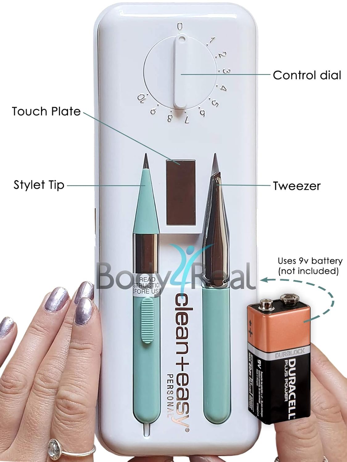 American International Industries Clean + Easy Deluxe Electrolysis Home for Coarse Hair Pack of 2