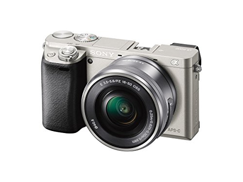 Sony Alpha a6000 Mirrorless Digitial Camera 24.3MP SLR Camera with 3.0-Inch LCD (Black) w/ 16-50mm Power Zoom Lens (Renewed)