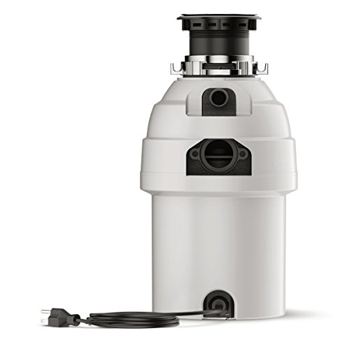 Waste King L-5000TC Batch Feed Garbage Disposal with Power Cord, 3/4 HP